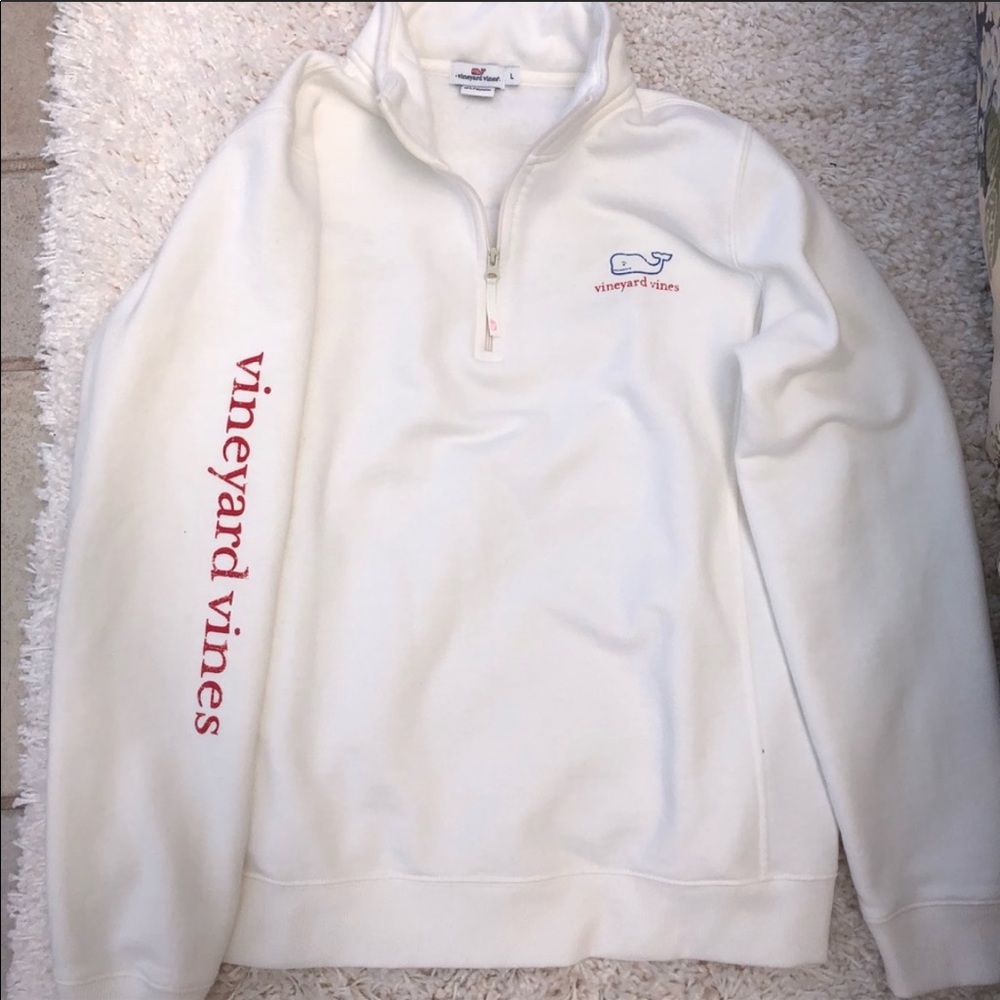 Auth Vineyard Vines 1/2 ZIP Sweateshirt/hoodie